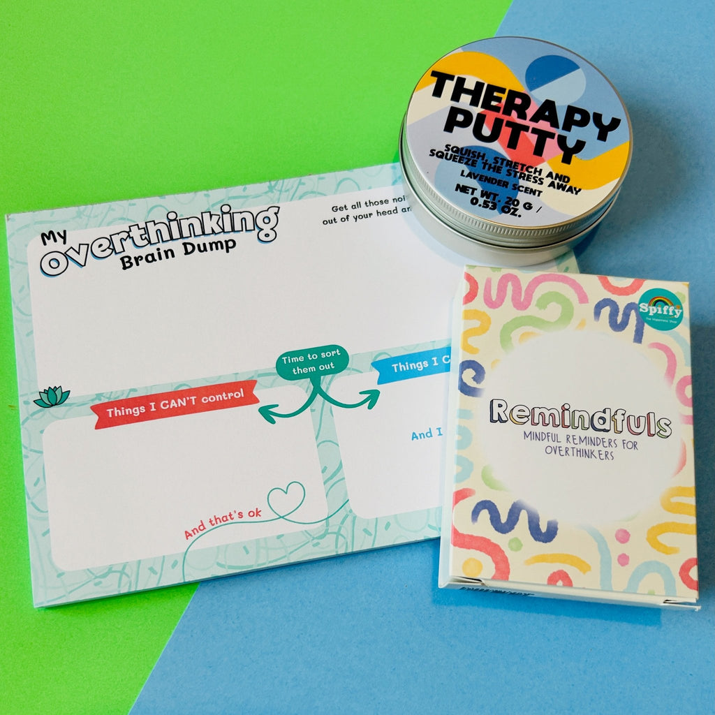The 'So Over Overthinking' Bundle - Anxiety Relief Gift Set - Spiffy - The Happiness Shop