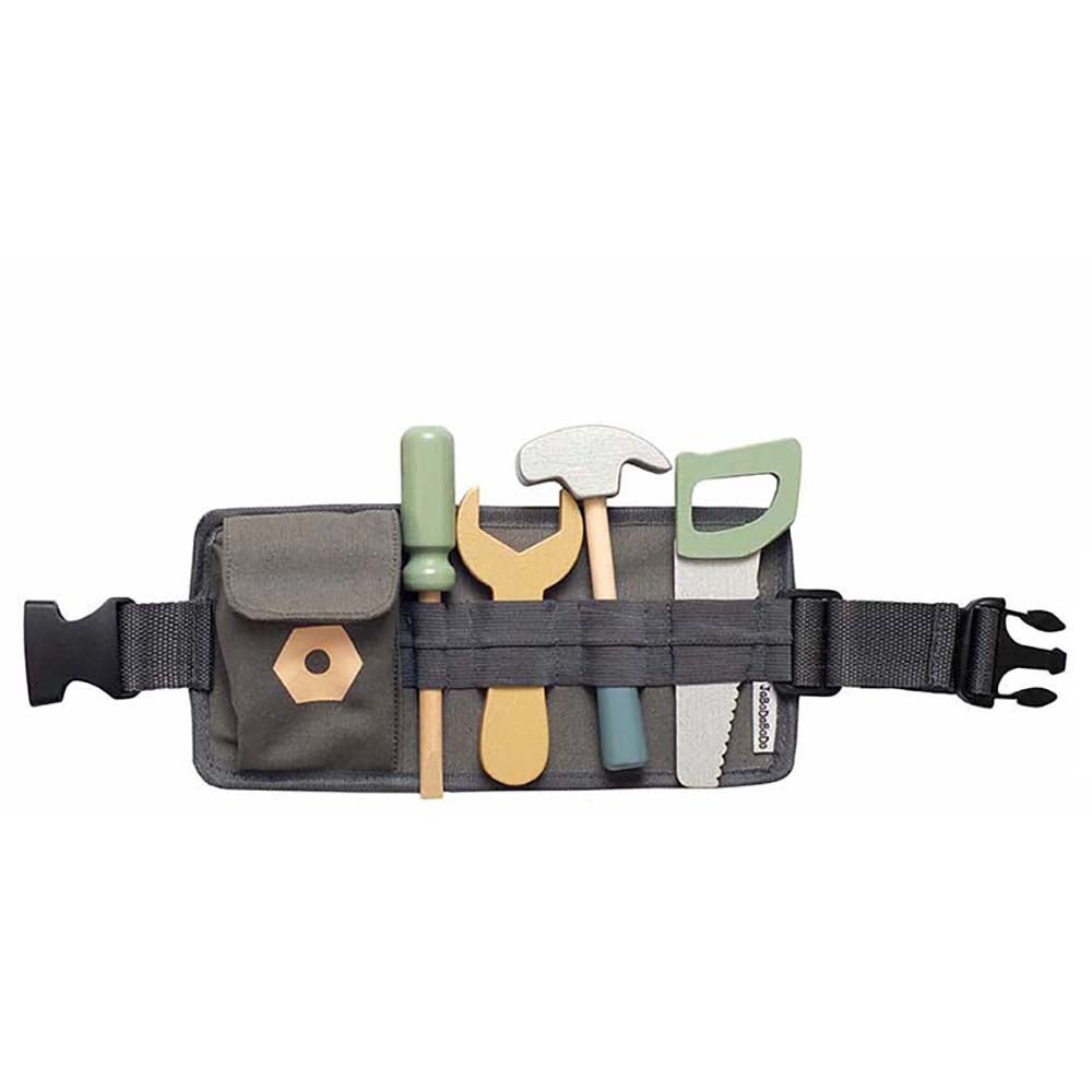 Tool Belt - Wooden DIY Role Play Set - Spiffy - The Happiness Shop