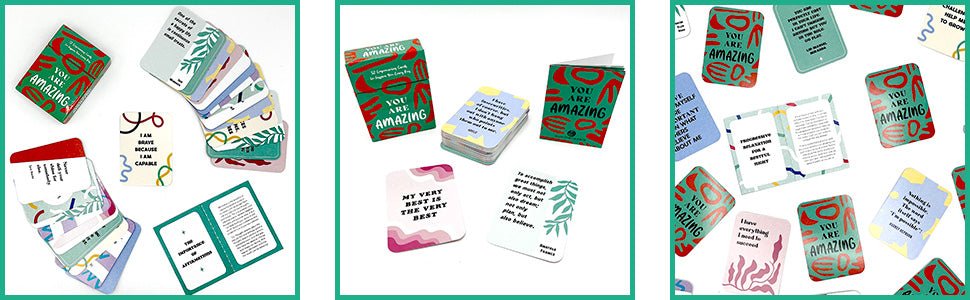 You Are Amazing: 52 Empowering Cards and Booklet to Inspire You Every Day - Spiffy - The Happiness Shop