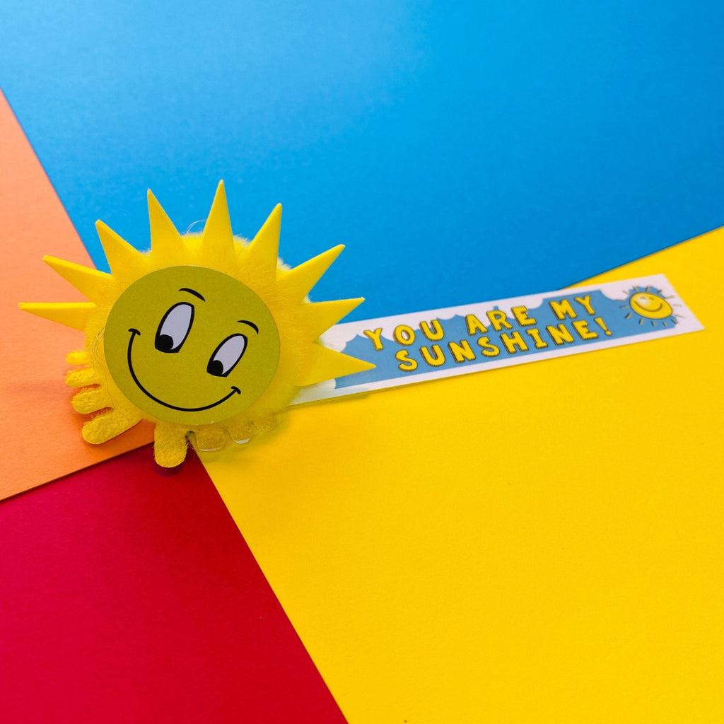 You Are My Sunshine Fluffy Mascot - 30 for £10! - Spiffy - The Happiness Shop