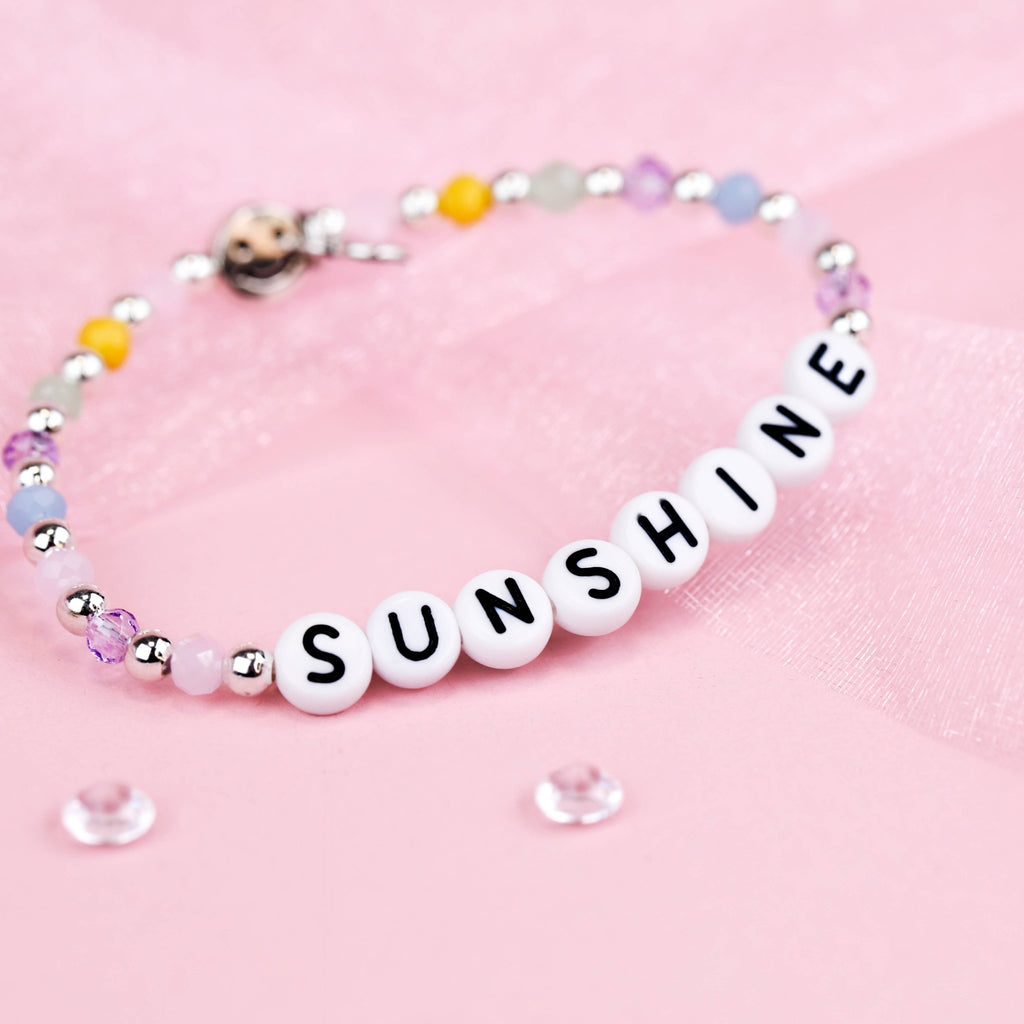 You Are Sunshine and Rainbows - Sunshine Beaded Bracelet - Spiffy - The Happiness Shop