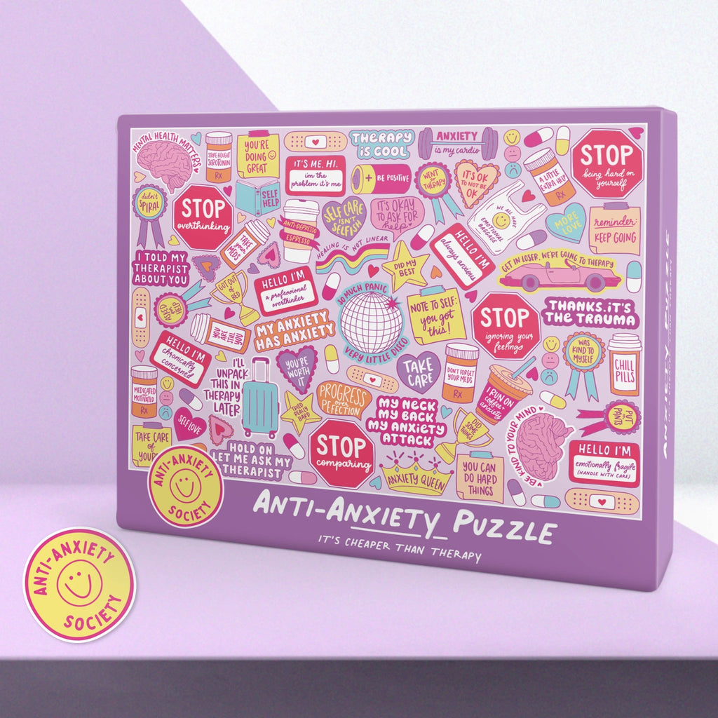 Anti-Anxiety Jigsaw Puzzle - Spiffy - The Happiness Shop