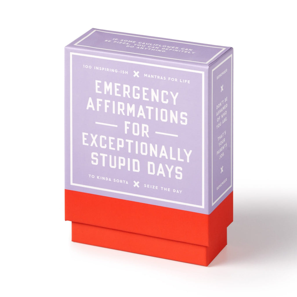 Emergency Affirmations for Exceptionally Stupid Days - Spiffy - The Happiness Shop