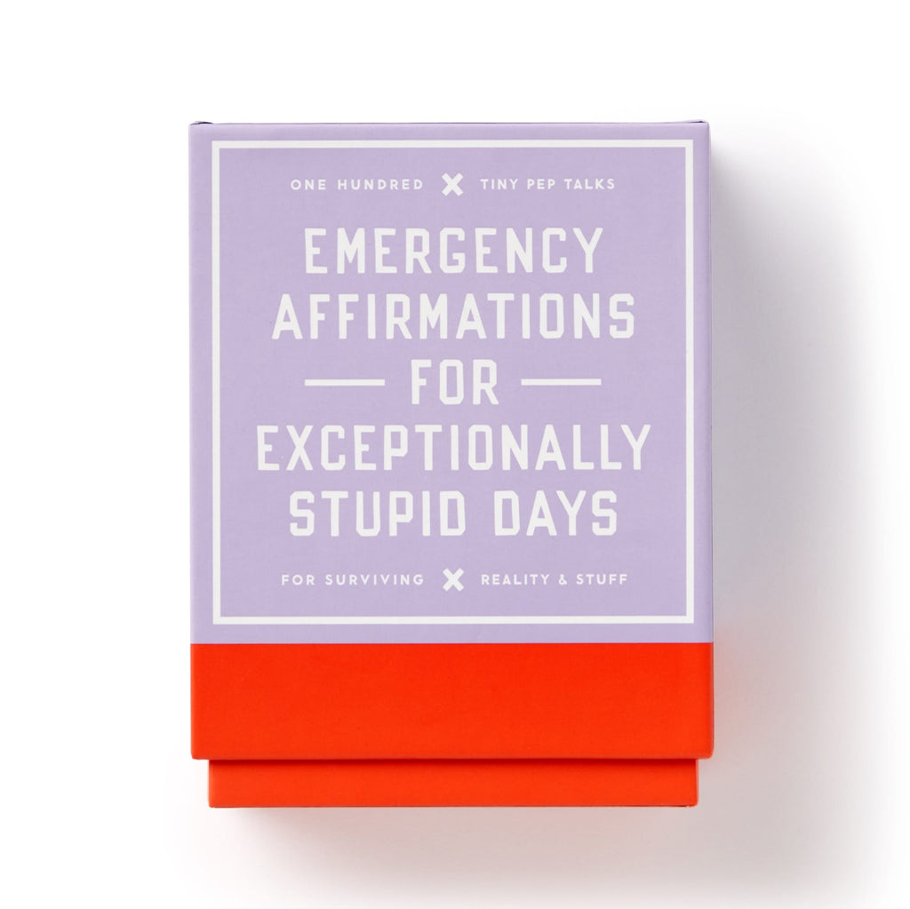 Emergency Affirmations for Exceptionally Stupid Days - Spiffy - The Happiness Shop