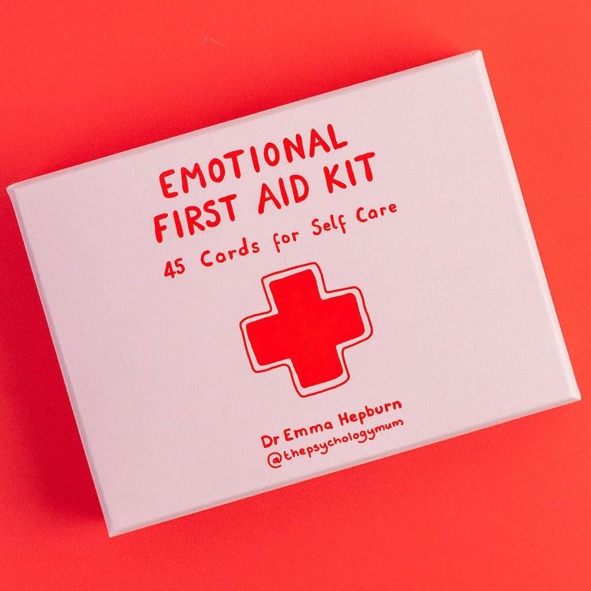 Emotional First Aid Kit: 45 Cards for Self Care by Dr Emma Hepburn - Spiffy - The Happiness Shop