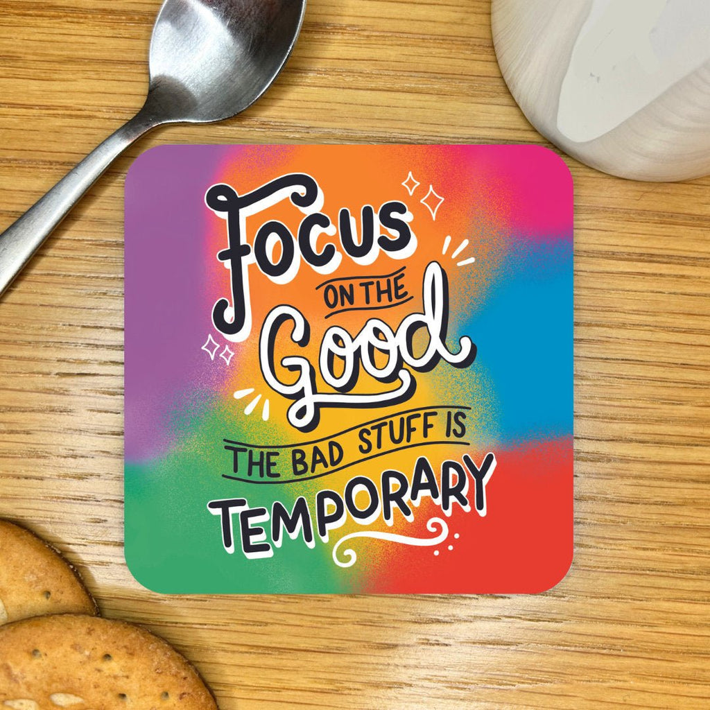 Focus On The Good Coaster - Spiffy - The Happiness Shop