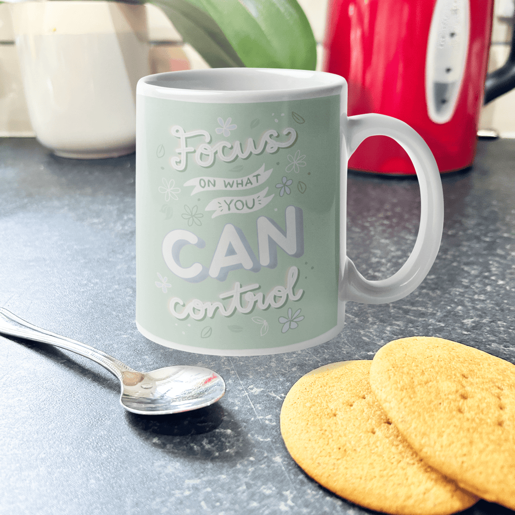 Focus on What You Can Control Mug - Spiffy - The Happiness Shop