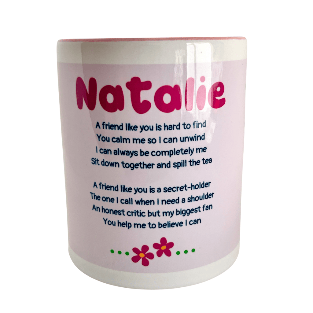 Friend Like You Poem - Personalised Friendship Mug with Name - Spiffy - The Happiness Shop