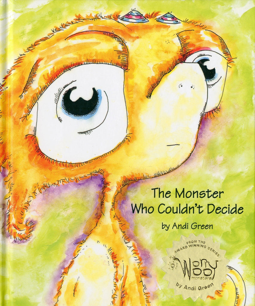 Fuddle - The Monster Who Could Not Decide - WorryWoo Book - Spiffy - The Happiness Shop