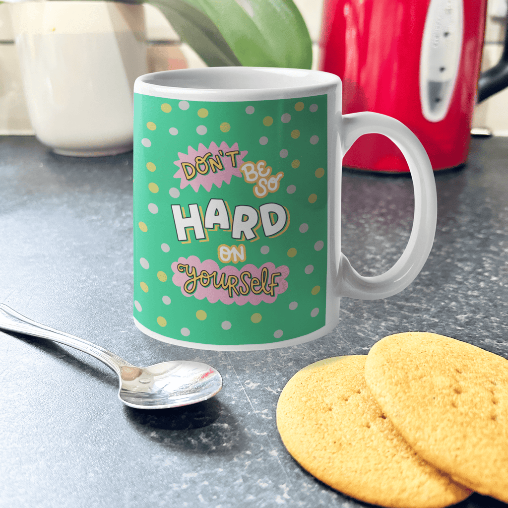 Hard On Yourself Mug - Spiffy - The Happiness Shop