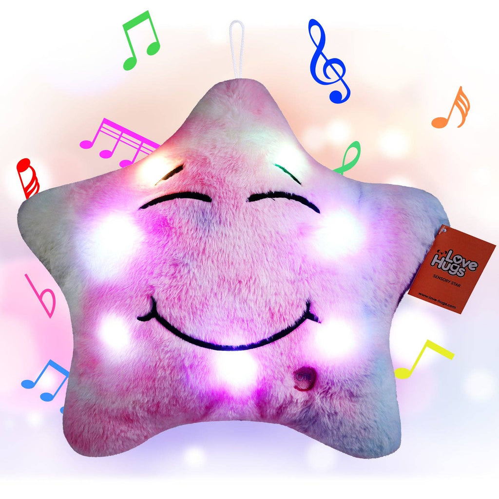 LoveHugs Sensory Star Musical Light Up Toy - Spiffy - The Happiness Shop