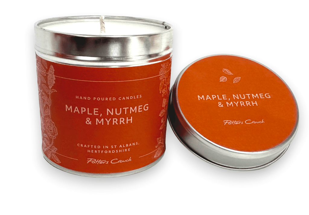 Maple, Nutmeg and Myrrh Wellness Candle - Spiffy - The Happiness Shop