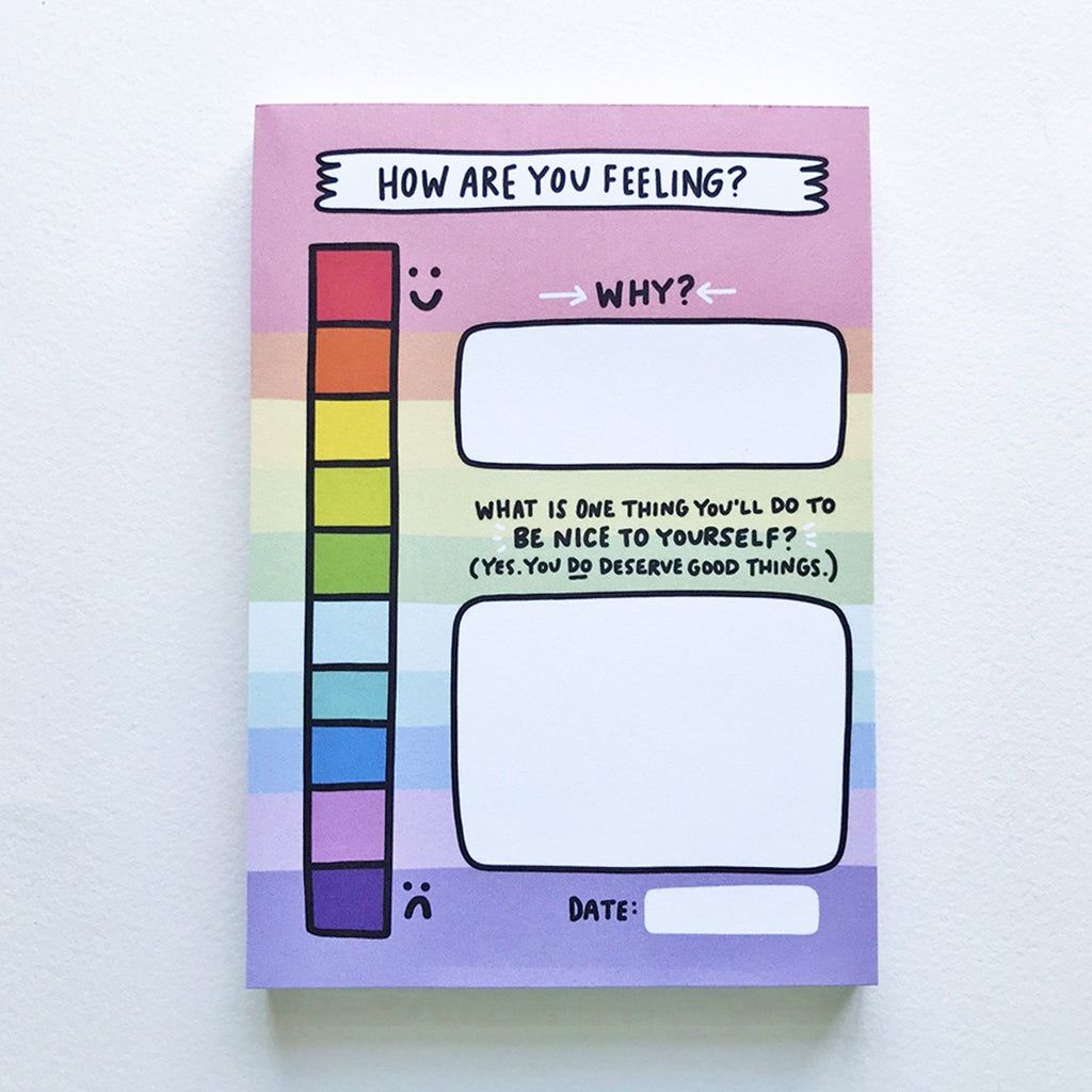 My Mood Tracker Notepad by Angela Chick - Spiffy - The Happiness Shop