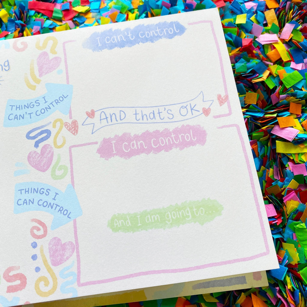 My Overthinking Brain Dump - A5 Anxiety Relief Notepad Planner - Spiffy - The Happiness Shop
