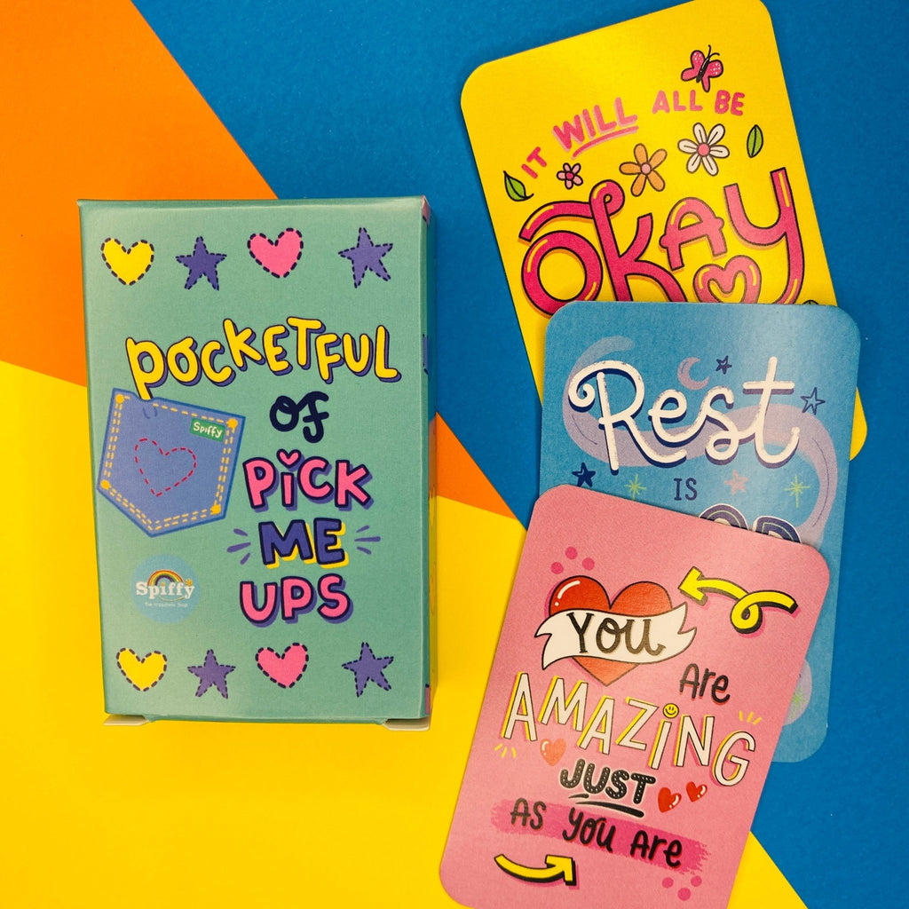 Pocketful of Pick-Me-Up Cards - Spiffy - The Happiness Shop