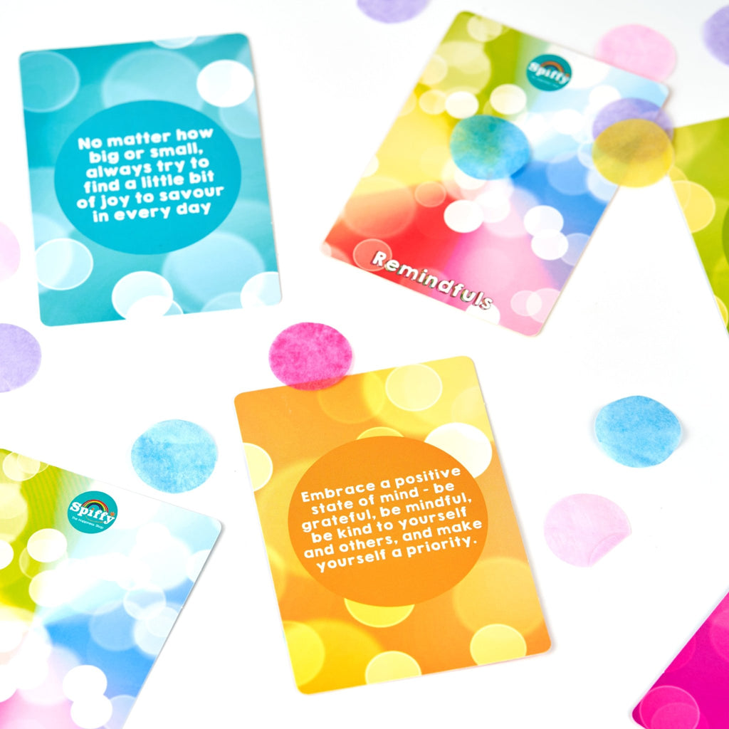 Remindfuls - Mindful Reminders for Tough Times Card Deck - Spiffy - The Happiness Shop
