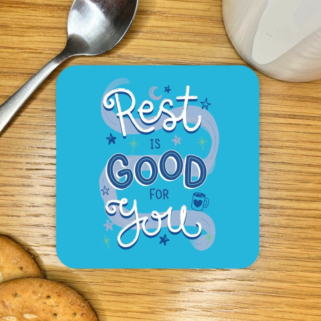 Rest Is Good Coaster - Spiffy - The Happiness Shop
