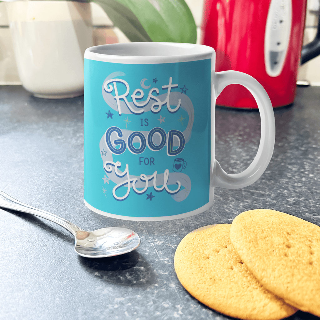 Rest Is Good Mug - Spiffy - The Happiness Shop