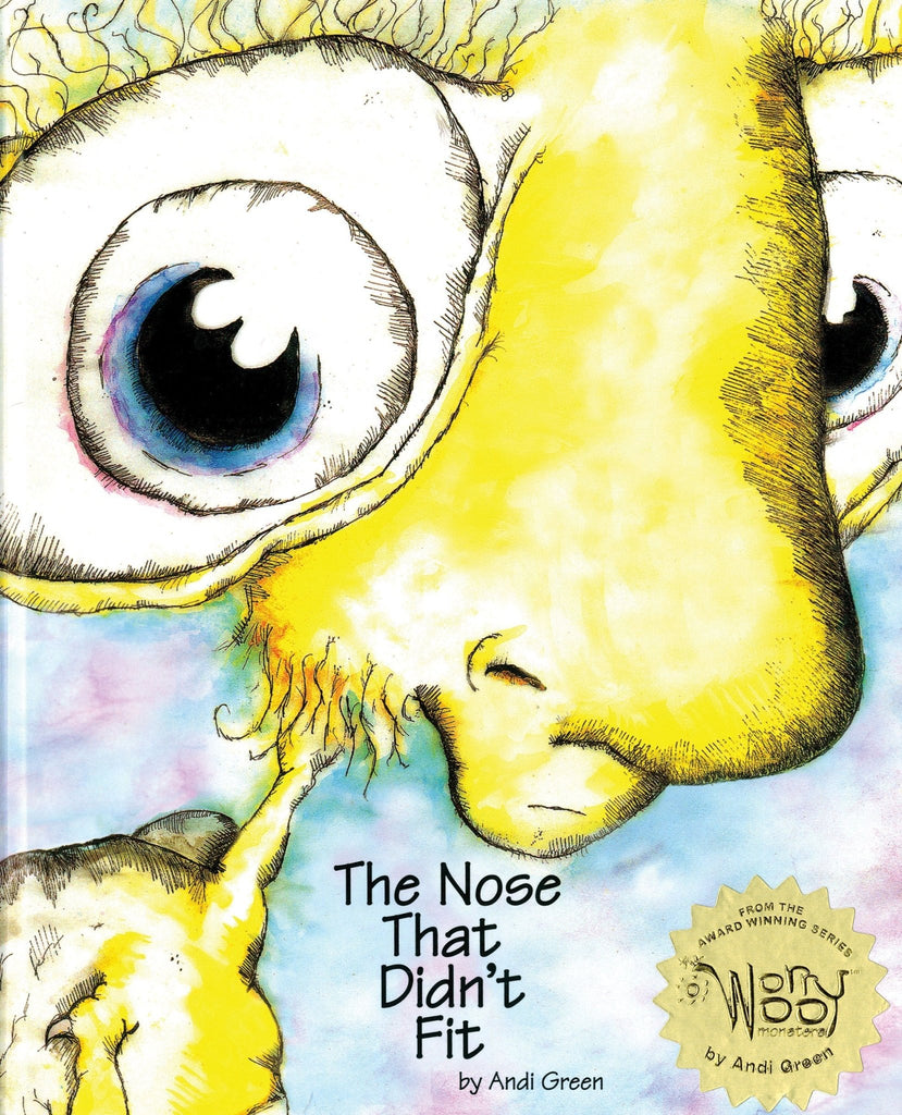 Rue - The Nose That Didn't Quite Fit - WorryWoo Book - Spiffy - The Happiness Shop