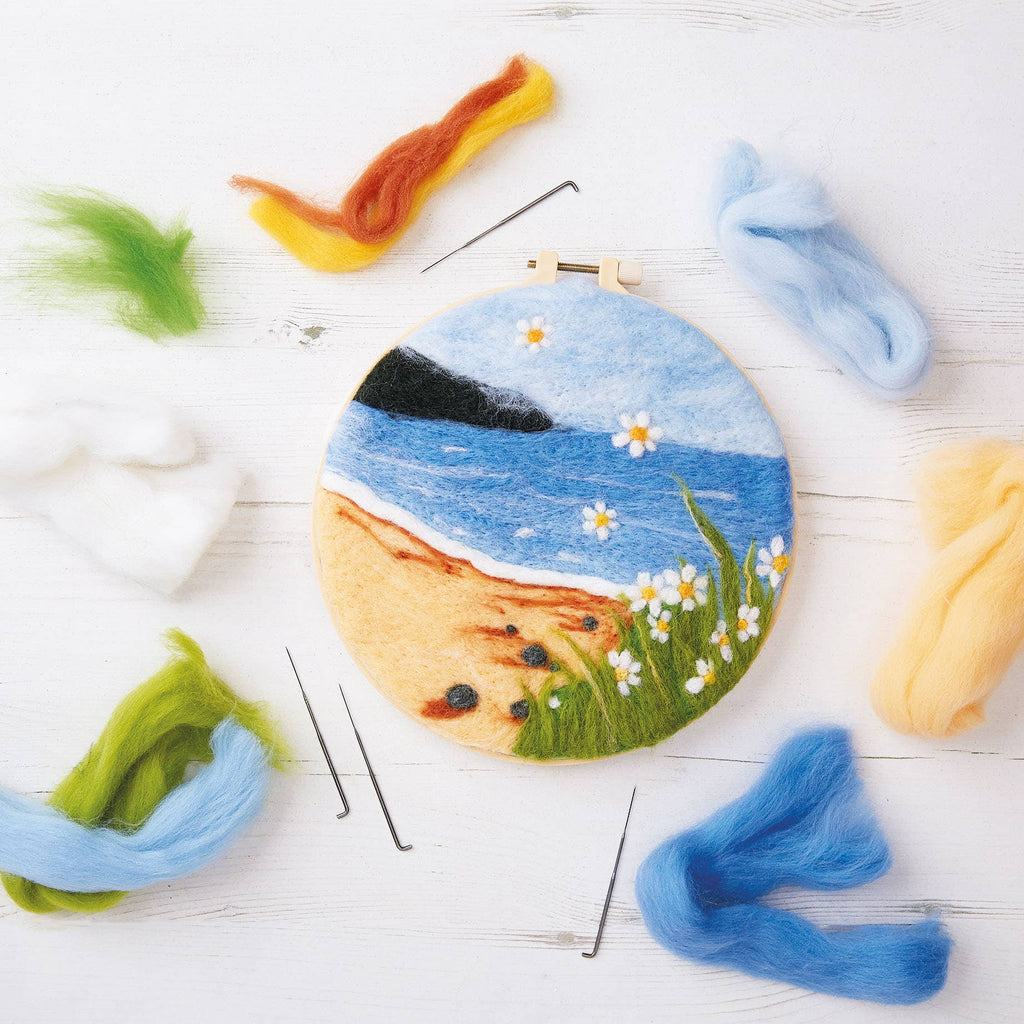 Seascape - Needle Felting Craft Kit - Spiffy - The Happiness Shop