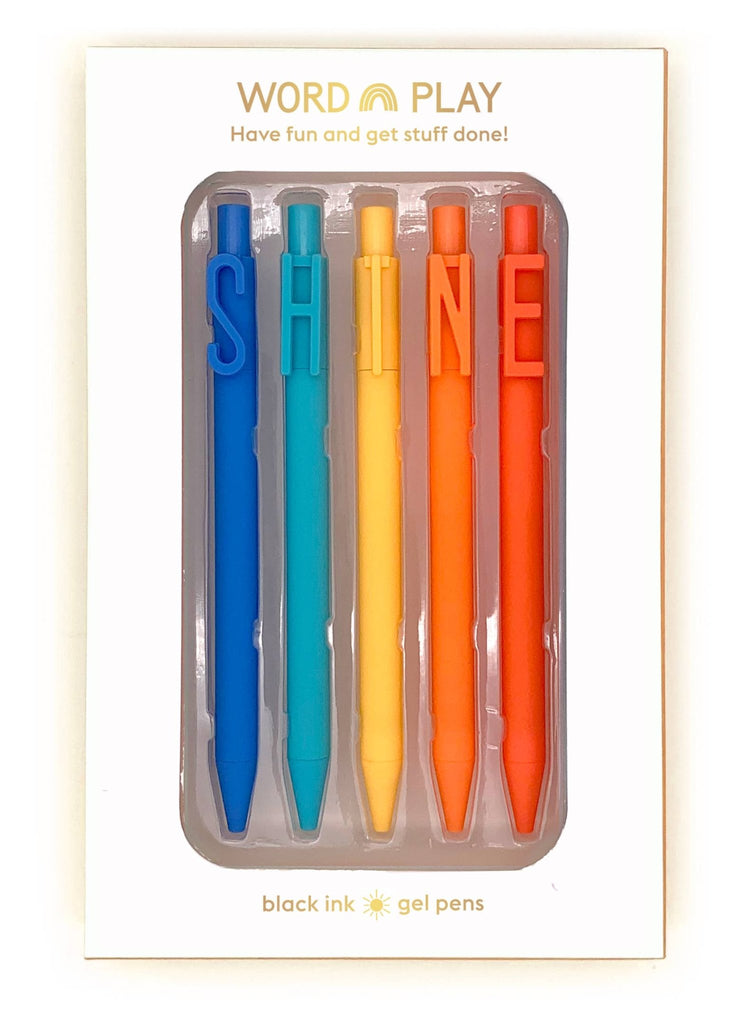 Shine - Word Play Pen Set - Spiffy - The Happiness Shop