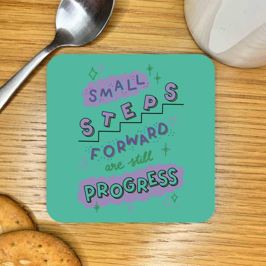 Small Steps Progress Coaster - Spiffy - The Happiness Shop