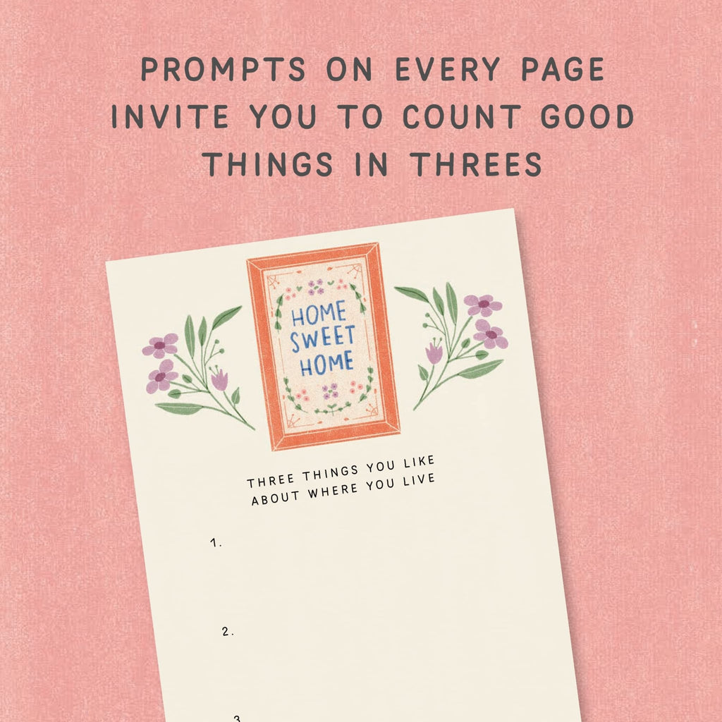 Thankful Times Three: The Easiest Gratitude Journal Ever - Spiffy - The Happiness Shop