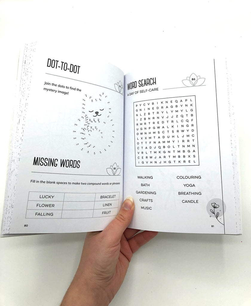 The Mindfulness Activity Book: Calming Puzzles to Help You Relax - Spiffy - The Happiness Shop