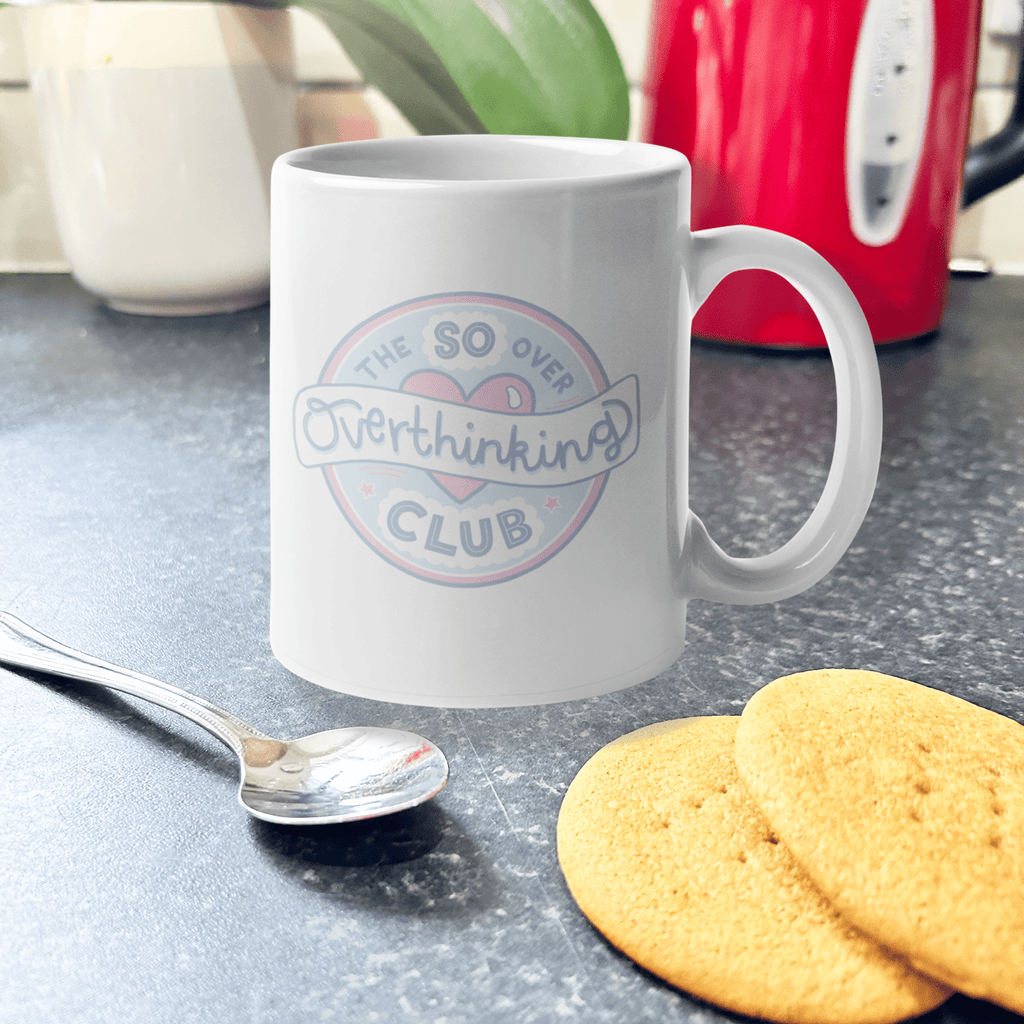 The So Over Overthinking Club Mug - Spiffy - The Happiness Shop