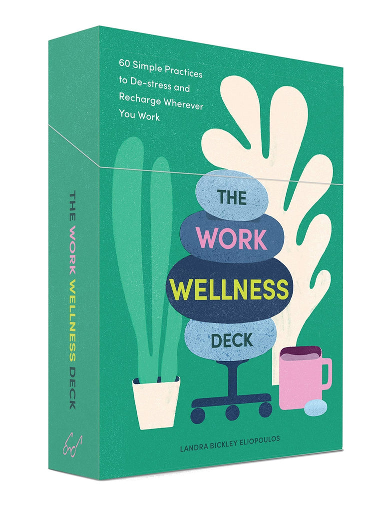 The Work Wellness Deck: 60 Simple Practices to De-stress and Recharge Wherever You Work - Spiffy - The Happiness Shop