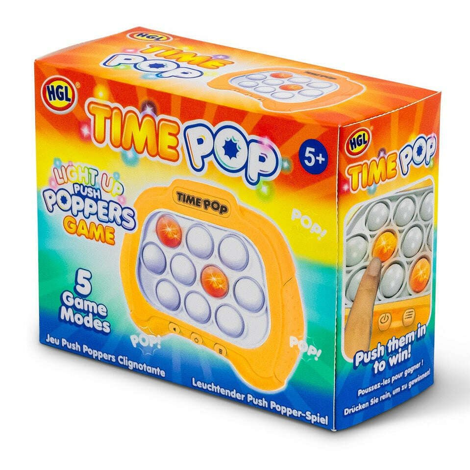 Time Pop - Light Up Push Popper Sensory Game - Spiffy - The Happiness Shop