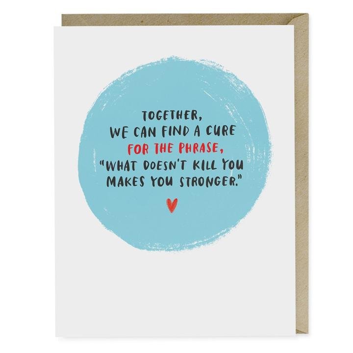 What Doesn't Kill You Empathy Card - Spiffy - The Happiness Shop