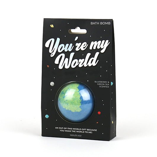 You're My World Bath Bomb - Spiffy - The Happiness Shop